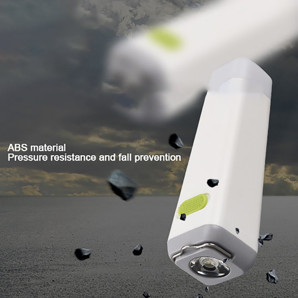 3W Portable LED Cob Mini Flashlight 300LM High Brightness Outdoor Camping Powerful Far Range Tent Light With Hook (35 x 35 x 120mm) camping lamp flashlight