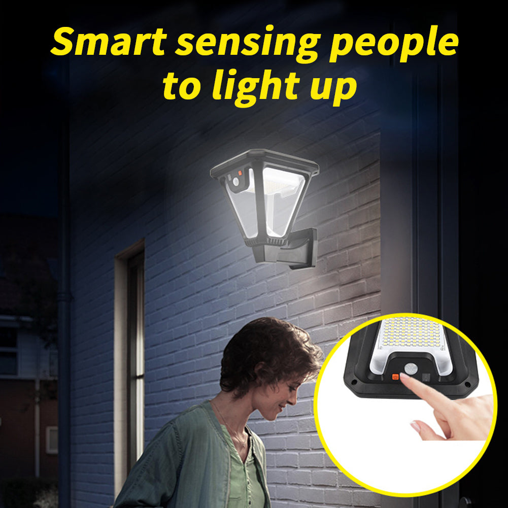 Outdoor Waterproof LED Solar Pathway Lights Bright Waterproof & Heat Resistance Lawn Lights Landscape Path Lights With 3 Modes solar wall light