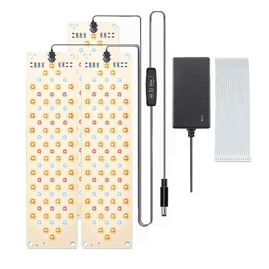 20W LED Plant Growth Lamp 5000K 9 Levels Adjustable Brightness 4h/8H/12H Time Setting Aluminum Alloy Full Spectrum Grow Light For Indoor Plants (US Plug) three heads