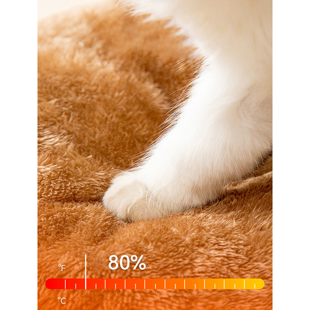 Cat Bed Sleep House Double Roof Warm Cave Dog Kennel Detachable Washable Pet Nest For Puppy Kittens Pet Supplies M As shown