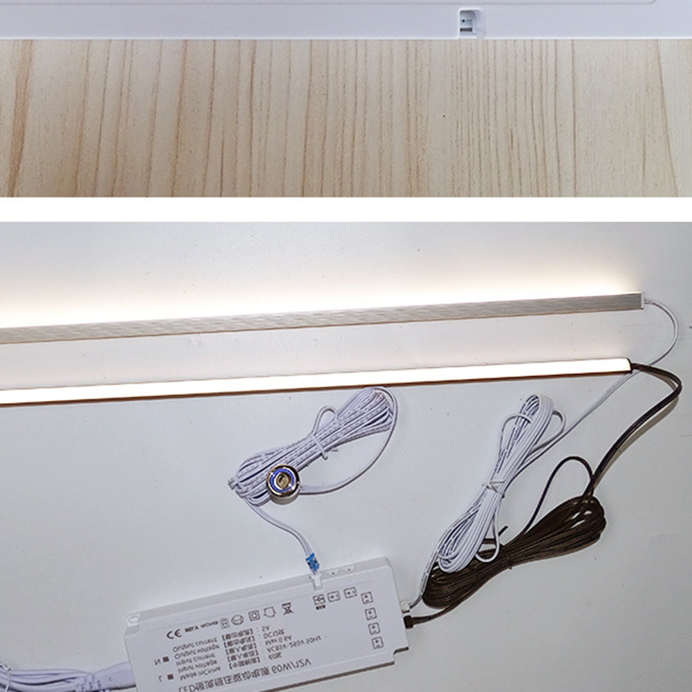 Ultra Slim LED Driver 12V 100W Waterproof IP42 LED Power Supply Transformer With Plug 1.2M Cable AC 58-265V To DC 12V Output For LED Light 24W:6 interface