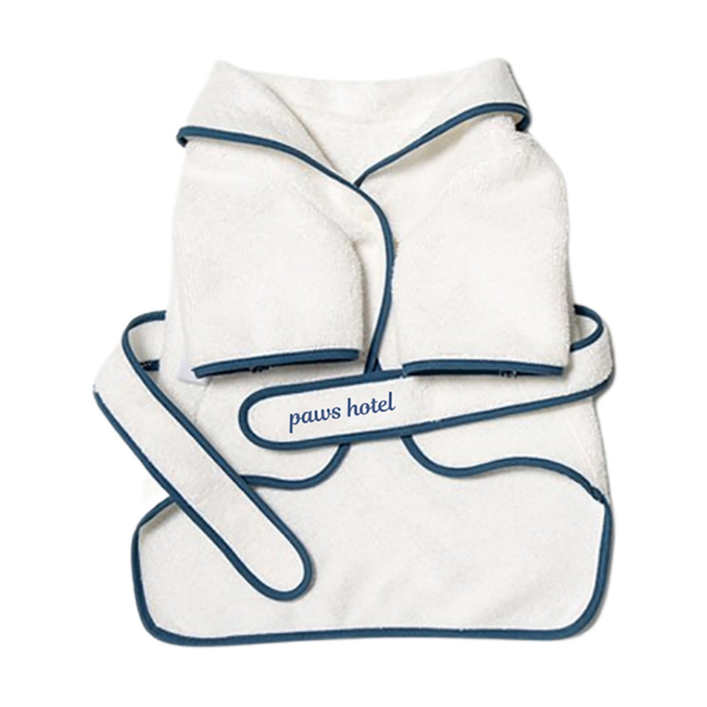 Hotel Style Pet Bath Towel Bathrobe With Eye Mask Slippers Soft Comfortable Pet Clothes Photo Props Holiday Gifts For Dogs hotel style bath towel M (chest circumference 52cm)