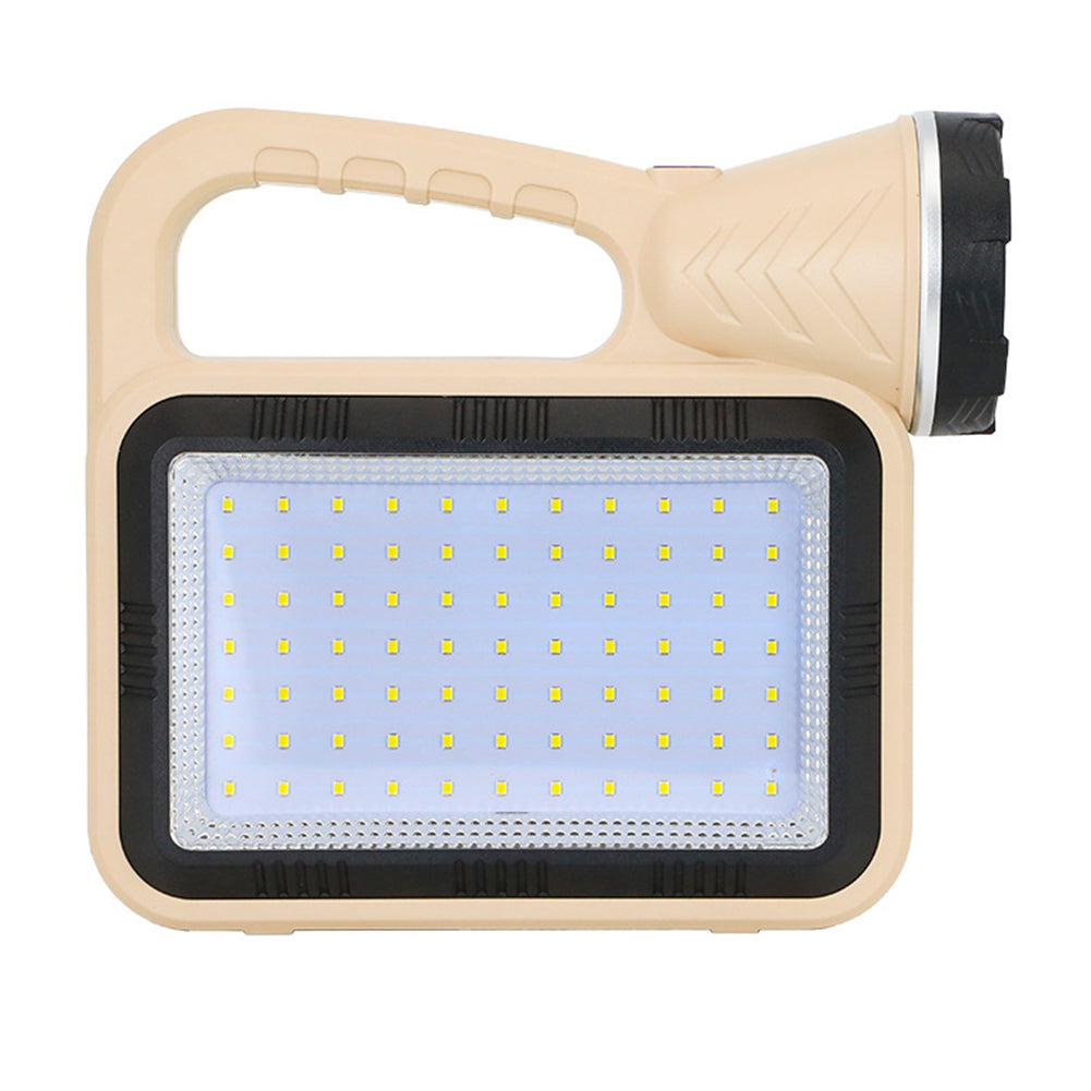 20w Portable Led Flashlights 3 Lighting Modes IPX5 Waterproof Solar USB Rechargeable Strong Light Multifunctional Camping Work Light patch light