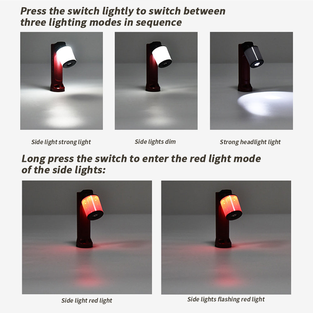 10w Multifunctional LED Work Light Lantern 350lm High Brightness 360 Degree Rotation Mini Flashlight For Fishing BBQ Hiking cylindrical work light