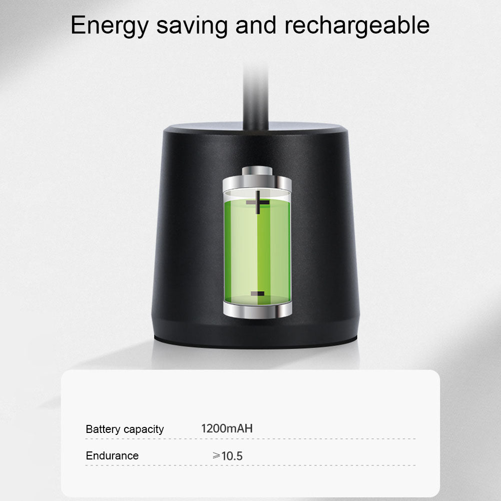 LED Desk Lamp 5-100% Adjustable Brightness Stepless Dimming Touch Sensor Bedroom Bedside Lamp For Living Room Bedroom gray