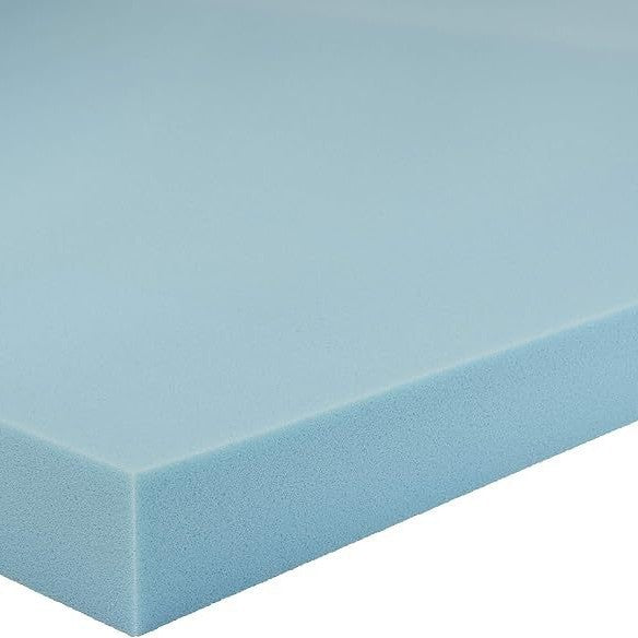 Solid Color Memory Foam Mattress Cover
