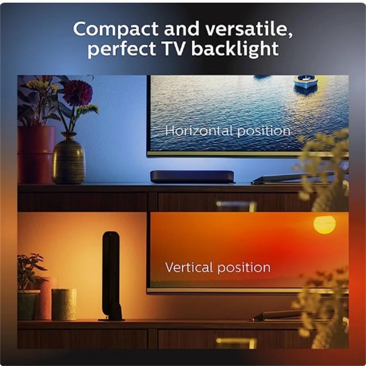2pcs RGB Desktop Lamp With Remote Control 5V LED Night Lights Suitable For Gaming TV Bedroom Decoration 2 pack
