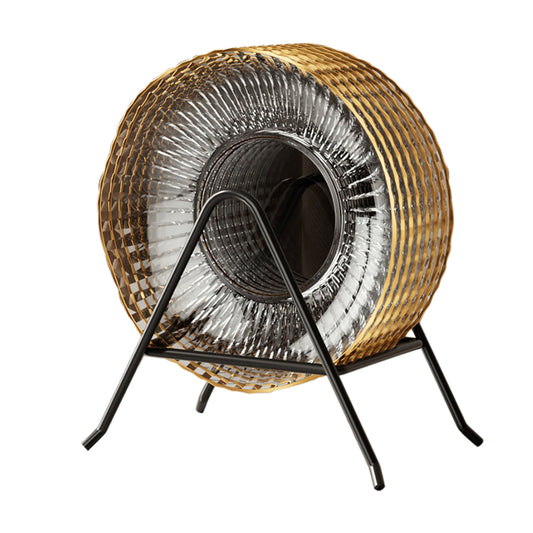 8pcs Serving Plate Bowls Gold Rim Transparent Tray For Weddings Upscale Parties Dessert Table Cupcakes Transparent black