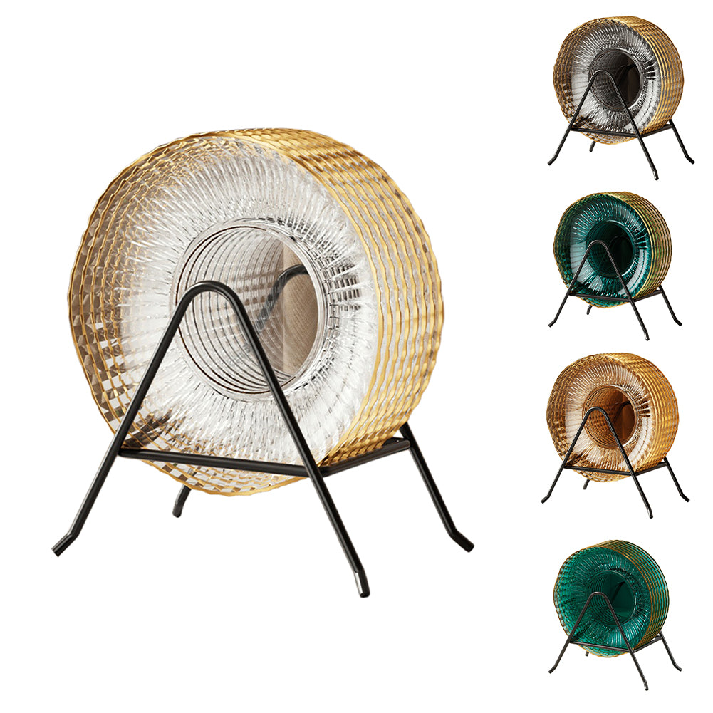 8pcs Serving Plate Bowls Gold Rim Transparent Tray For Weddings Upscale Parties Dessert Table Cupcakes Transparent gold