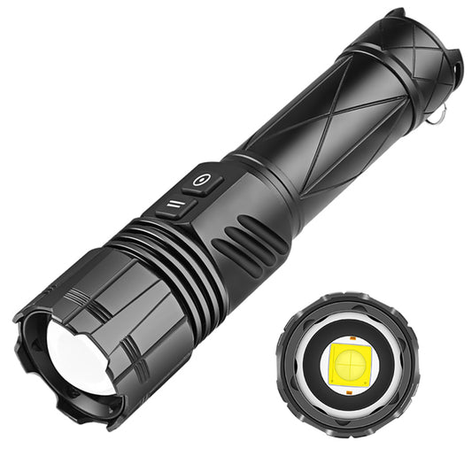 30W LED Mini Flashlight Type-c Charging XHP70 Strong Light Aluminum Alloy Hand Lantern For Emergency Camping Hiking 1472-P70 flashlight