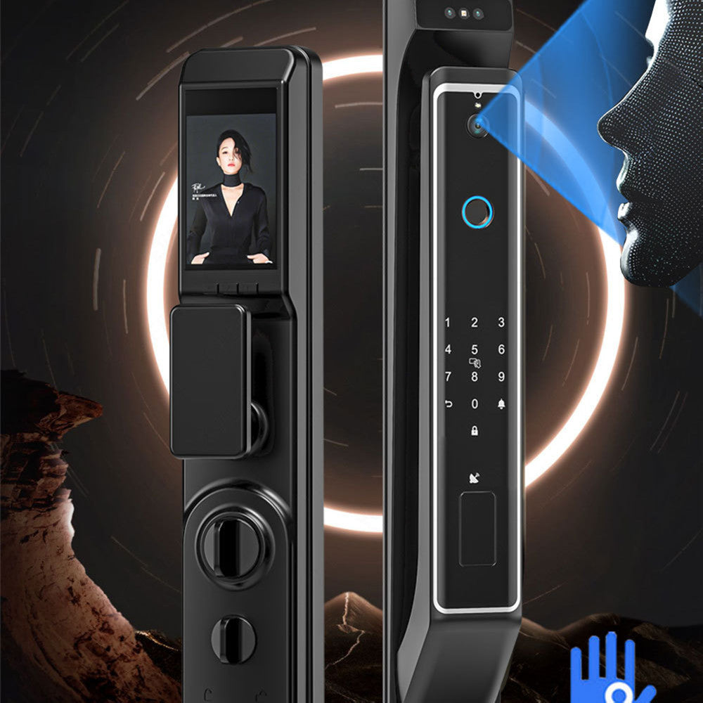 Face Recognition Peephole View Smart Door Lock
