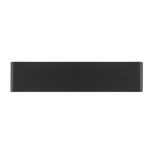 40cm 85-265v 14w Rectangle LED Wall Lamp Ultra-Thin Remote Control Bedroom Bedside Light Elegant Black
