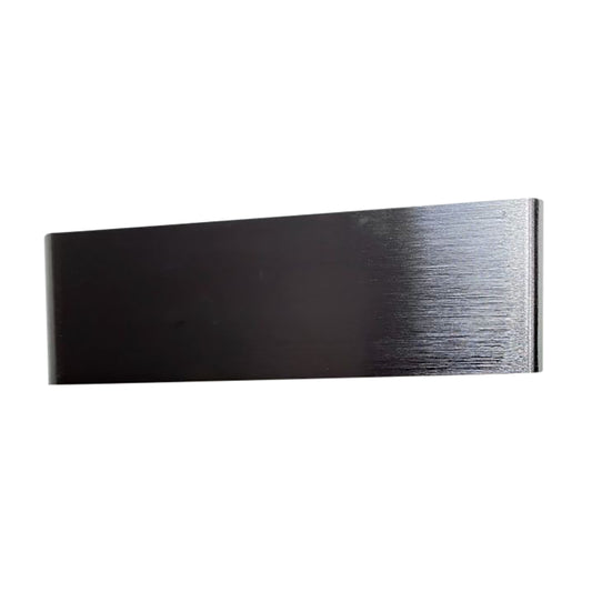 40cm 85-265v 14w Rectangle LED Wall Lamp Ultra-Thin Remote Control Bedroom Bedside Light Brushed Black