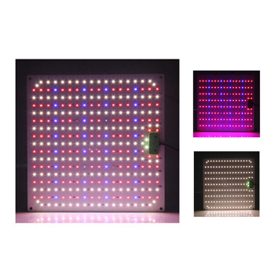 60W LED Quantum Board Plant Grow Light Full Spectrum Dimming Timer Succulents Growing Lights For Indoor Plants US Plug flat plug