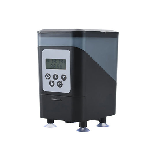 Automatic Fish Feeder 450ml Large Capacity Adjustable Feeding Amount Intelligent Timing Aquarium Supplies 9x11x14.2cm