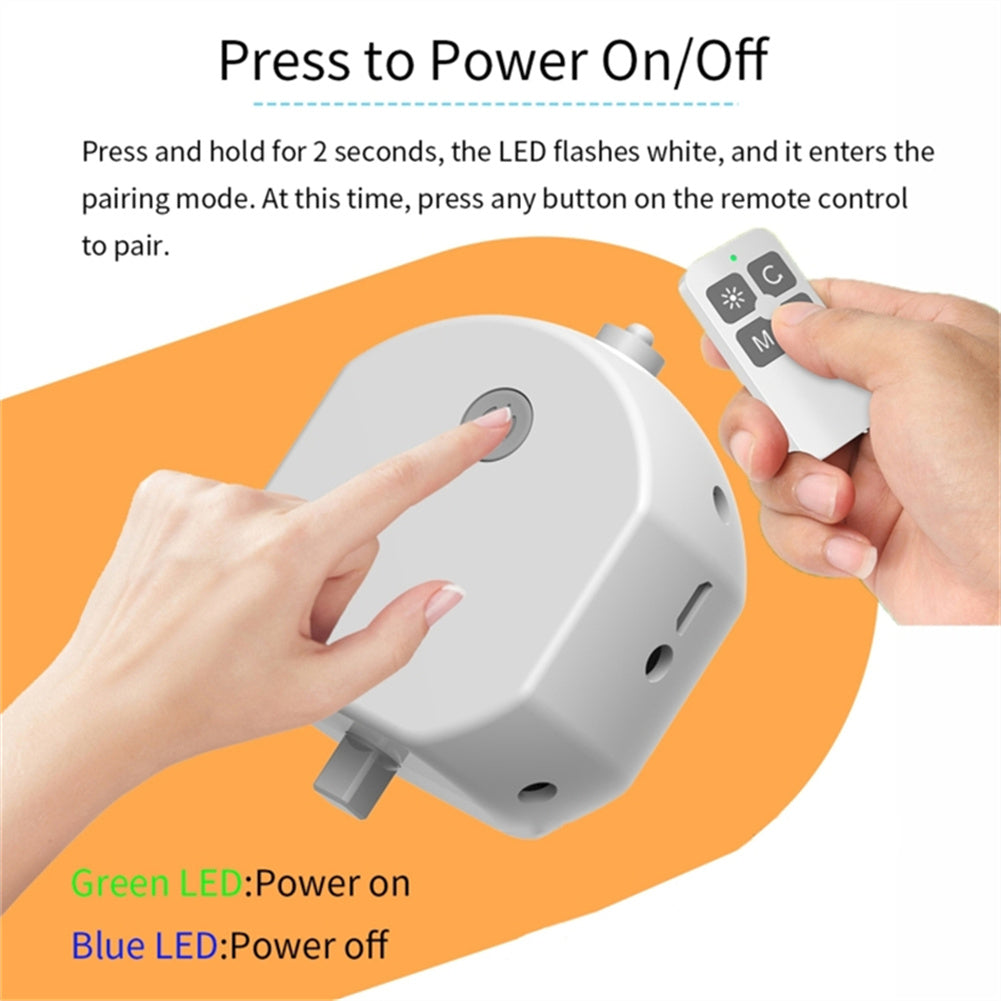 Interactive Dog Toys Ball Electric Launcher Durable Automatic Rolling Balls with 2 Modes Remote Control Orange