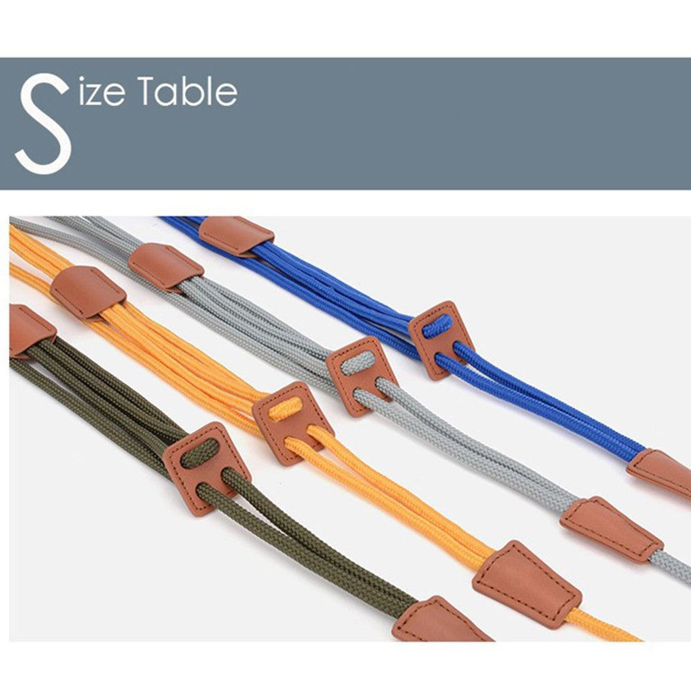 Double Headed Mini Pig Harness Leash Adjustable Heavy Duty Pet Supplies For Daily Walking Training Jogging Red-brown