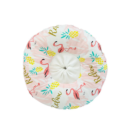 8cm Diameter Pet Elizabethan Collar Waterproof Anti Licking Anti-Bite Dog Cone Collar Alternative E Collar For After Surgery flamingo medium size