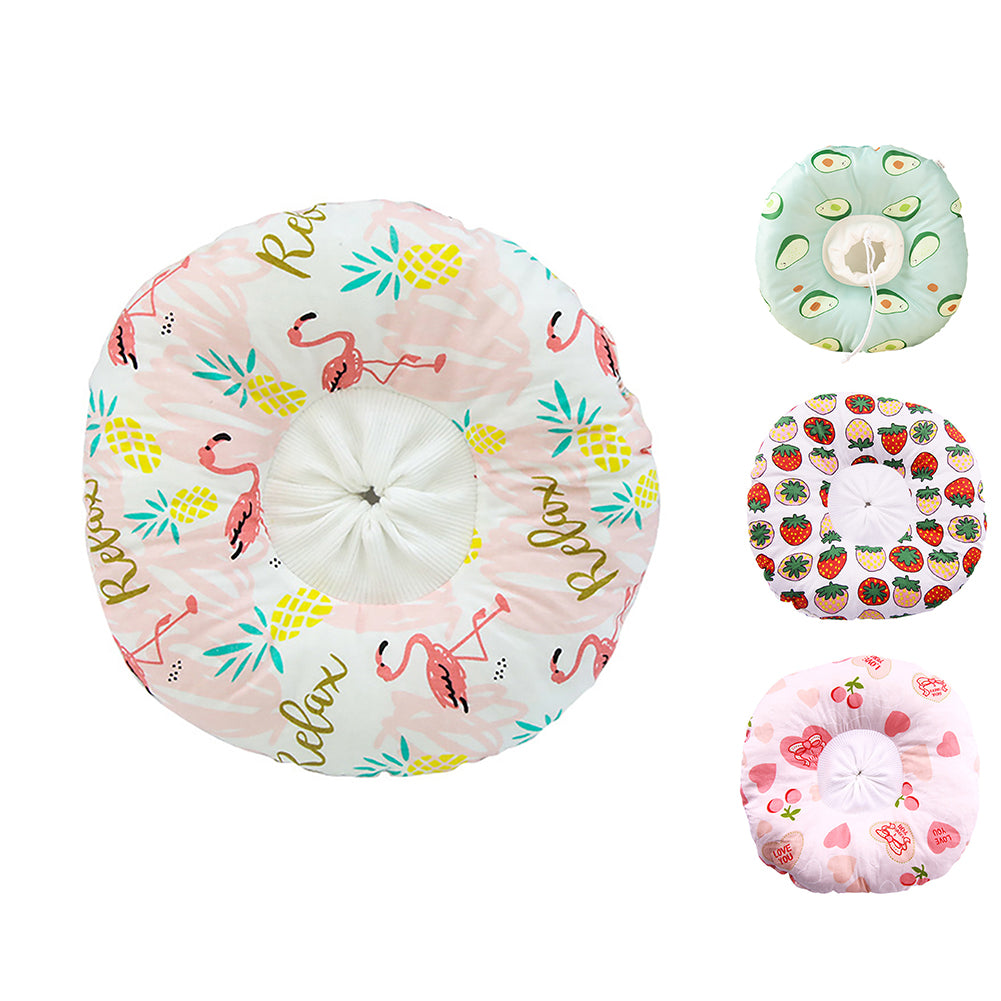 8cm Diameter Pet Elizabethan Collar Waterproof Anti Licking Anti-Bite Dog Cone Collar Alternative E Collar For After Surgery pink heart medium size