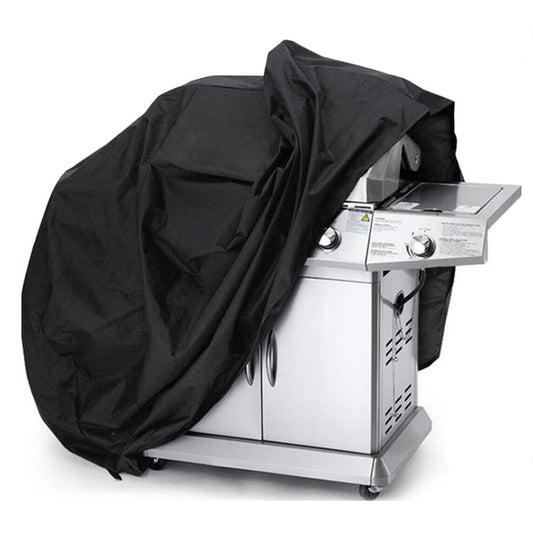 58 Inch Grill Cover Waterproof Windproof Barbecue Gas Grill Cover Portable Folding Anti-UV Fade Resistant BBQ Grill Cover 145 x 61 x 117cm