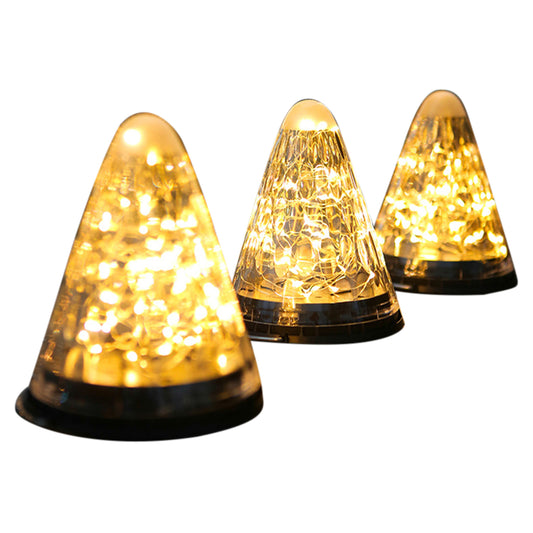 50 Leds Solar Starry Sky Light With Remote Control 8 Lighting Modes 3 Adjustable Brightness IP65 Waterproof Outdoor Courtyard Light (132 x 132 x 160mm) Warm White