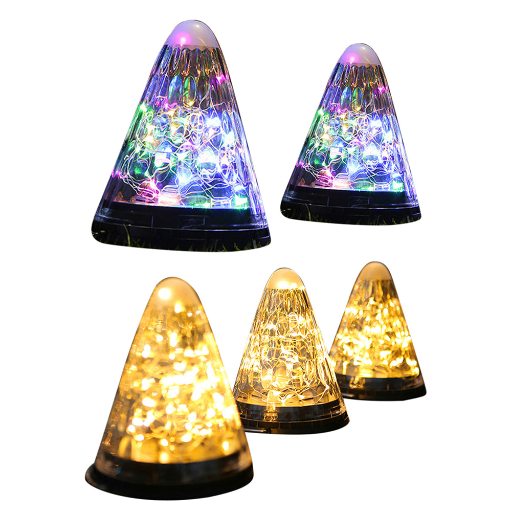 50 Leds Solar Starry Sky Light With Remote Control 8 Lighting Modes 3 Adjustable Brightness IP65 Waterproof Outdoor Courtyard Light (132 x 132 x 160mm) colorful