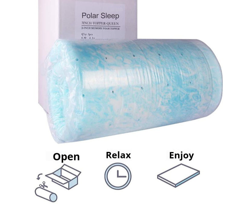 Home Constant Temperature Gel Foam Memory Foam Mattress Thickened