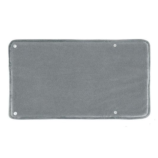USB Electric Heating Pad With Temperature Sensor 10 x 28cm Large Heating Area Waterproof Super Soft Thermal Blanket Hand Warmer (30x50cm) space gray