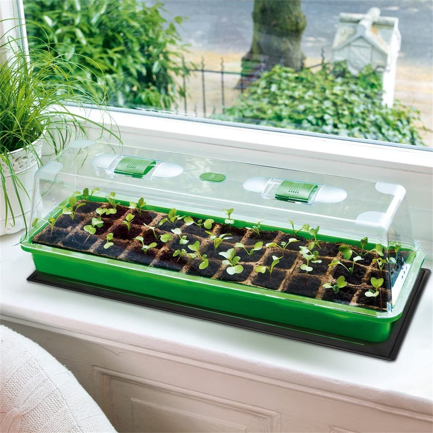 Seedling Heat Mats 10x20.75Inch Waterproof Plant Heating Mats For Seed Starting Germination Hydroponics Brewing EU Plug/220v