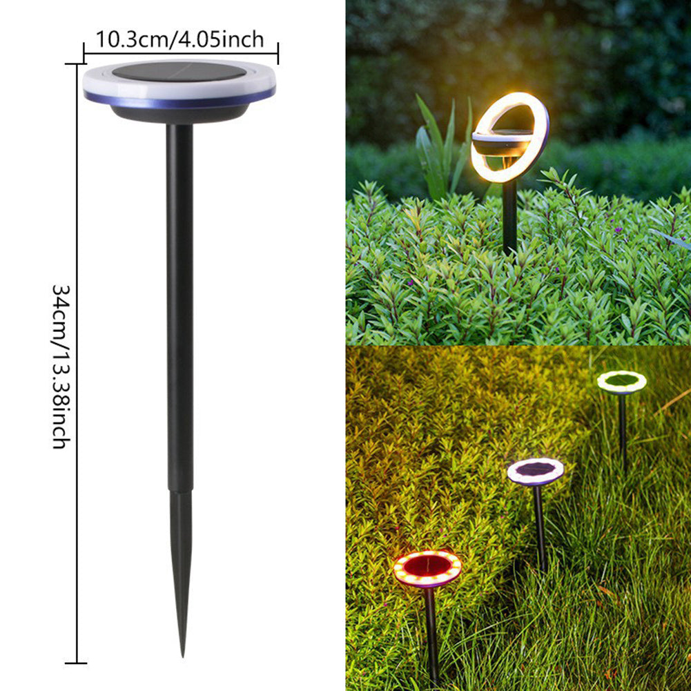 Solar Pathway Lights 12LED Solar Powered Outdoor IP65 Waterproof Landscape Lights Decoration For Garden Yard Patio white light solar lawn light