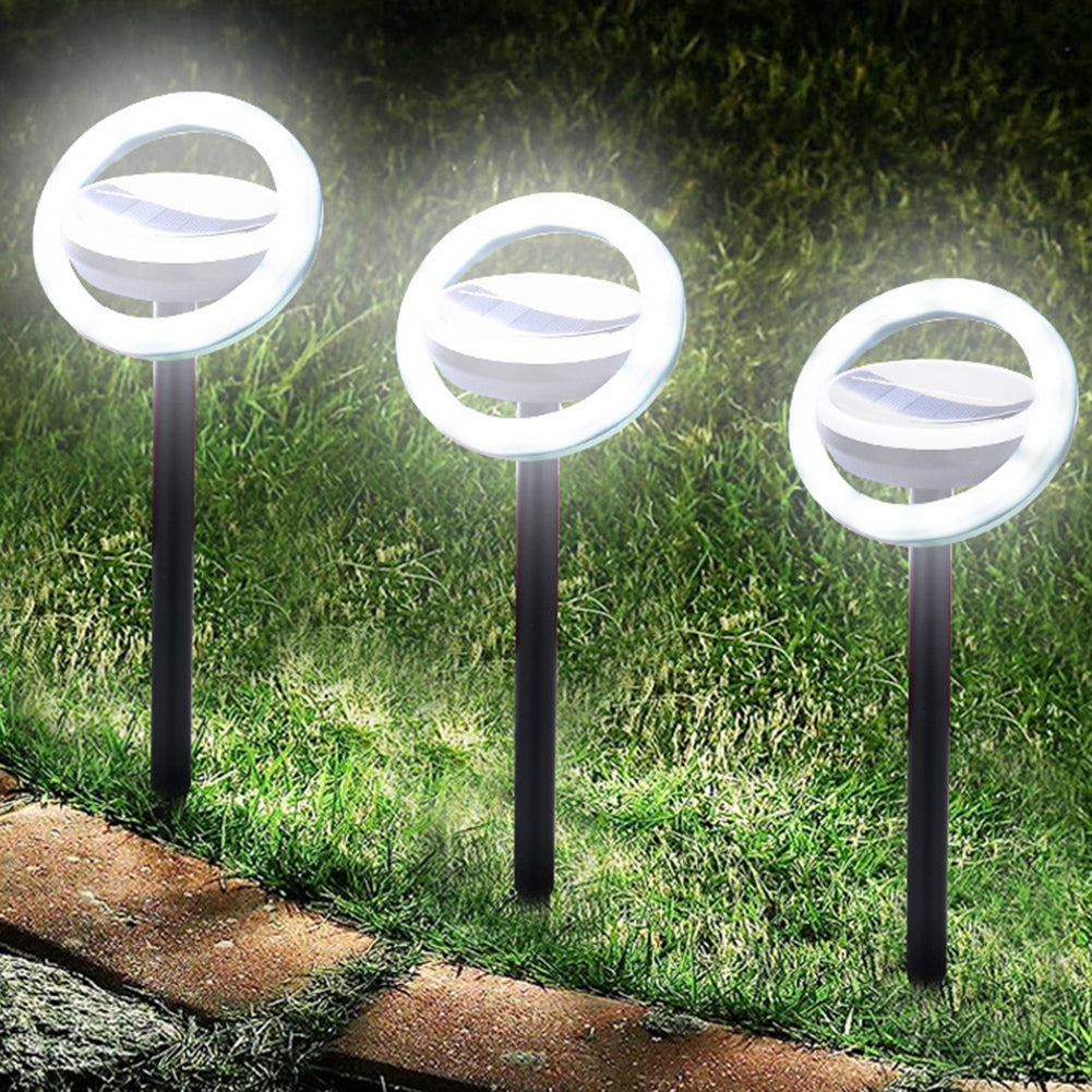 Solar Pathway Lights 12LED Solar Powered Outdoor IP65 Waterproof Landscape Lights Decoration For Garden Yard Patio white light solar lawn light