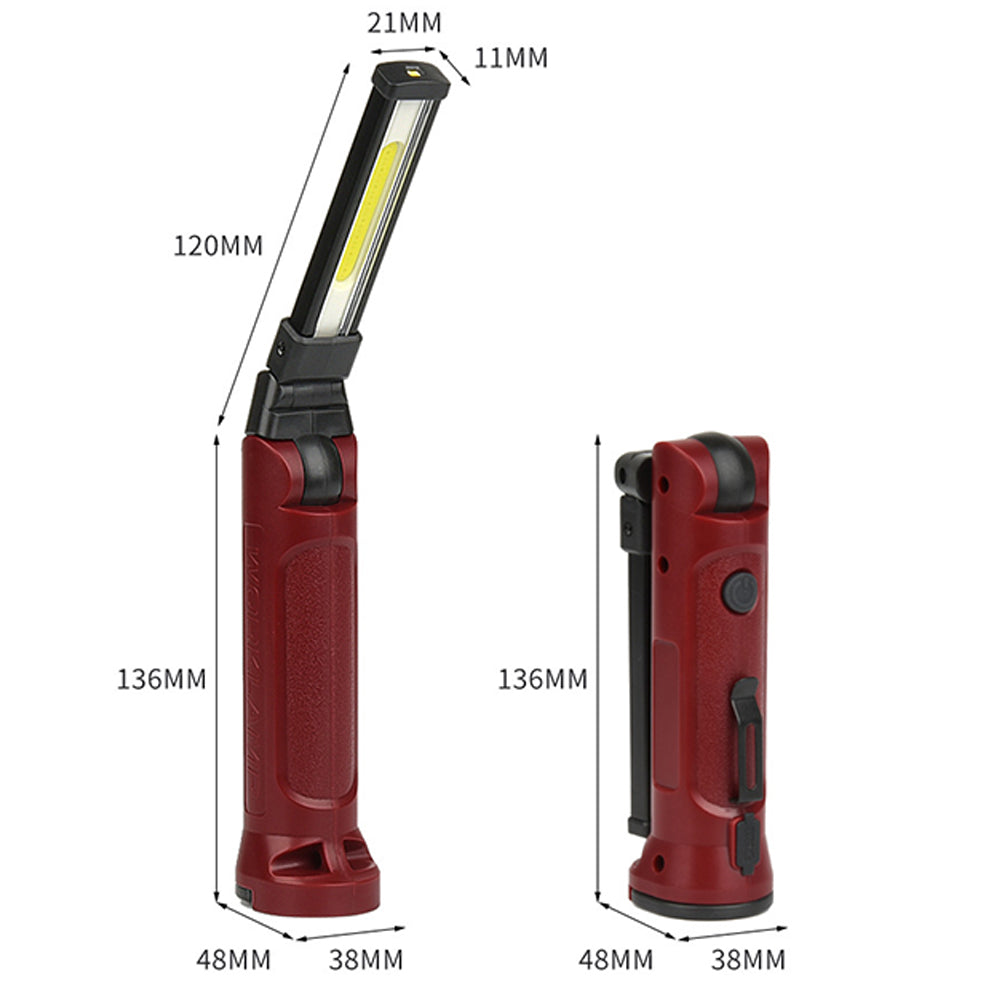 10w Multifunctional LED Work Light Lantern 350lm High Brightness 360 Degree Rotation Mini Flashlight For Fishing BBQ Hiking cylindrical work light