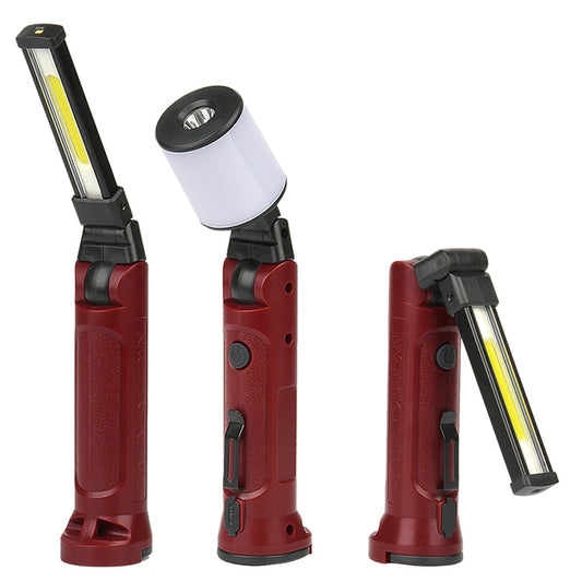 10w Multifunctional LED Work Light Lantern 350lm High Brightness 360 Degree Rotation Mini Flashlight For Fishing BBQ Hiking rectangular work light