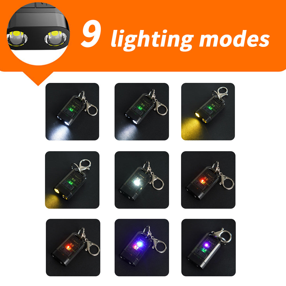 3w Portable Led Headlight 35g Lightweight Weatherproof Mini Flashlight Suitable For Outdoor Camping Hiking Fishing Emergency small flashlight