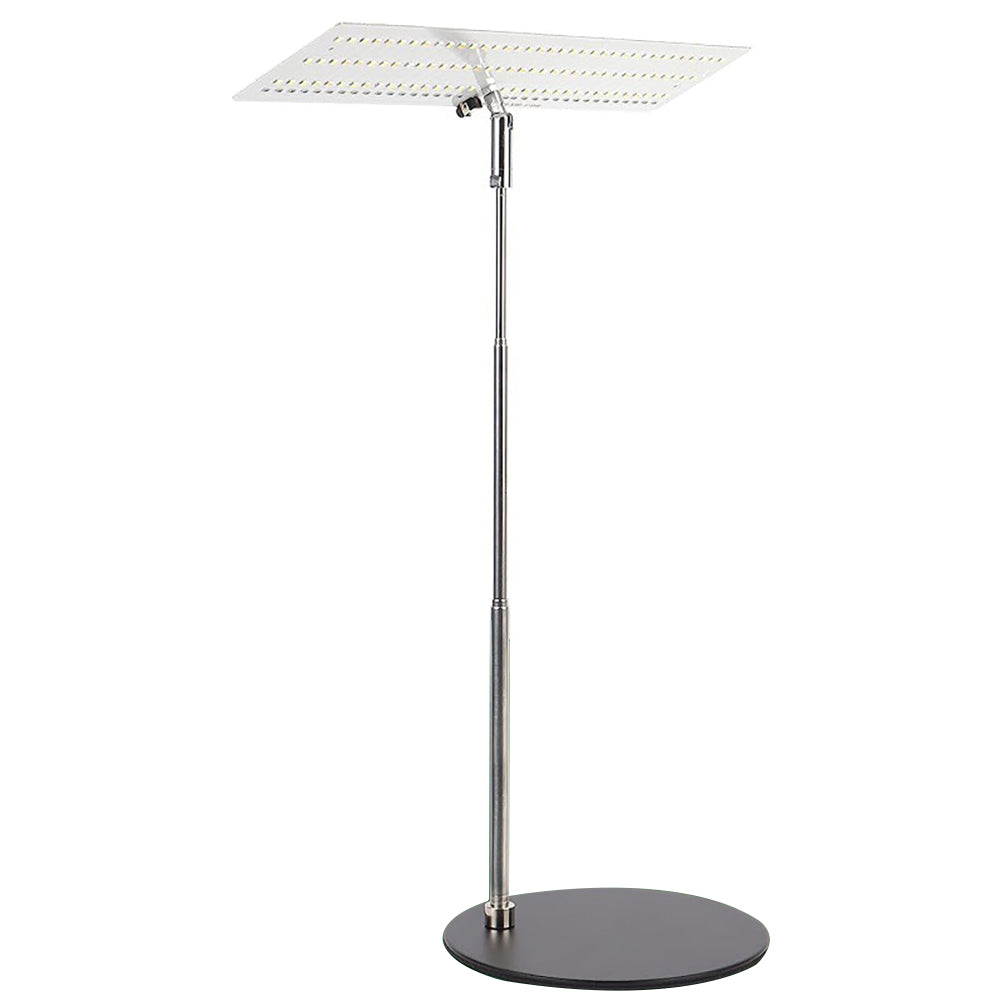 10W 120LEDs Plant Growth Lamp IP54 Waterproof Auto On/Off Adjustable Brightness Height LED Full Spectrum Plant Light Telescopic pole light US Plug