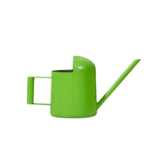 Watering Can For Indoor Plants Comfortable Handle Long Spout Water Can Capacity 300ML Spouted Watering Kettle green