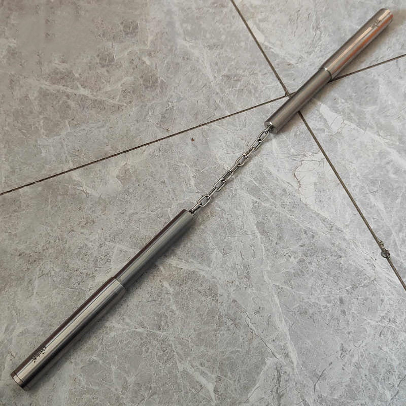 Portable Titanium Alloy Telescopic Nunchaku