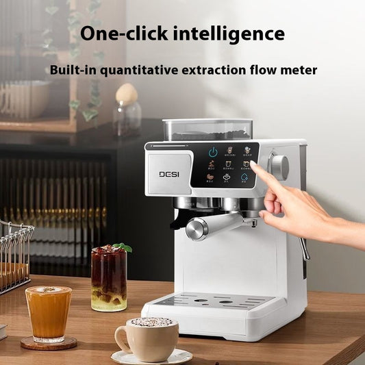 Double Extraction Coffee Machine Espresso Household Steam Milk