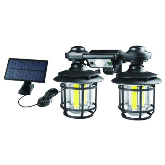 Solar Outdoor Lights 192COB Solar Powered Lights Waterproof Landscape Security Lamps For Yard Garden Driveway Pathway split round