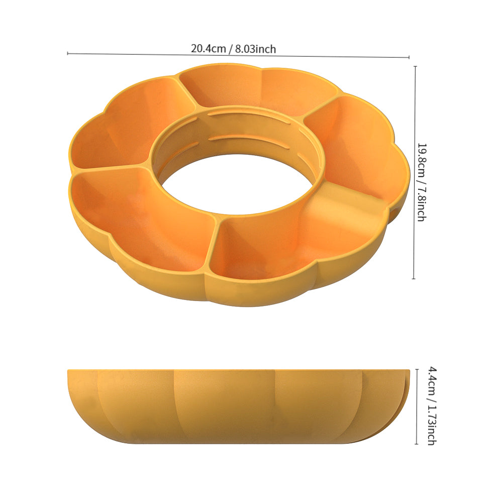 Silicone Snack Tray For 40 Oz Tumbler With Handle Cup Accessories Suitable For Parties Movies Shopping Driving black