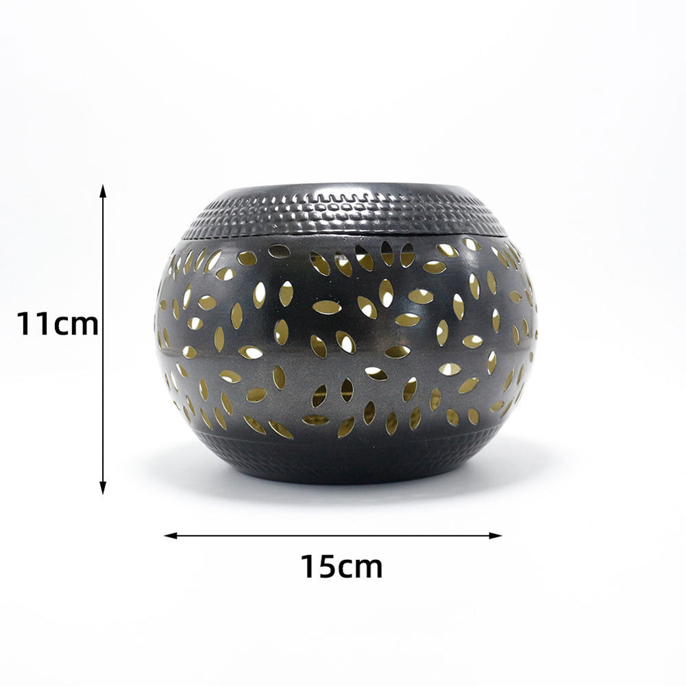 Solar Hollow Out Landscape Light Outdoor IP44 Waterproof Solar Light Decorative Lamp For Garden Backyard Lawn black