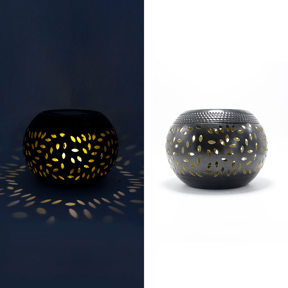 Solar Hollow Out Landscape Light Outdoor IP44 Waterproof Solar Light Decorative Lamp For Garden Backyard Lawn bronze