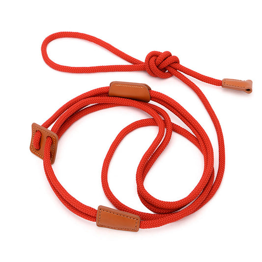 Double Headed Mini Pig Harness Leash Adjustable Heavy Duty Pet Supplies For Daily Walking Training Jogging red