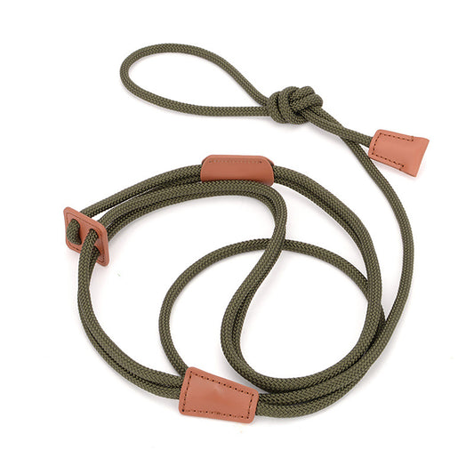 Double Headed Mini Pig Harness Leash Adjustable Heavy Duty Pet Supplies For Daily Walking Training Jogging green